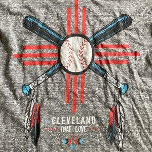Cleveland baseball tee